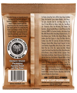 ERNIE BALL 2148 EARTHWOOD LIGHT PHOSPHOR BRONZE ACOUSTIC GUITAR STRINGS - 11-52 GAUGE