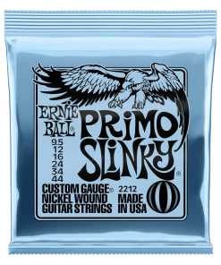 ERNIE BALL 2212 PRIMO SLINKY NICKEL WOUND ELECTRIC GUITAR STRINGS - 9.5-44 GAUGE