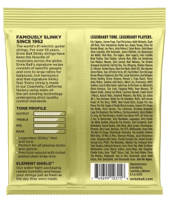 ERNIE BALL 2214 MAMMOTH SLINKY NICKEL WOUND ELECTRIC GUITAR STRINGS - 12-62 GAUGE