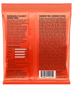 ERNIE BALL 2215 SKINNY TOP HEAVY BOTTOM SLINKY NICKEL WOUND ELECTRIC GUITAR STRINGS - 10-52 GAUGE