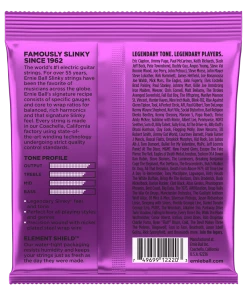 ERNIE BALL 2220 POWER SLINKY NICKEL WOUND ELECTRIC GUITAR STRINGS - 11-48 GAUGE