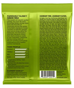 ERNIE BALL 2221 REGULAR SLINKY NICKEL WOUND ELECTRIC GUITAR STRINGS - 10-46 GAUGE