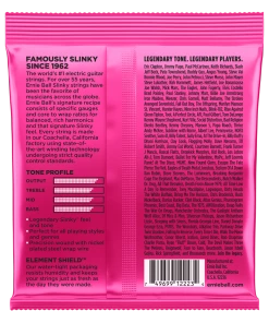 ERNIE BALL 2223 SUPER SLINKY NICKEL WOUND ELECTRIC GUITAR STRINGS - 9-42 GAUGE