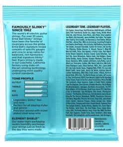 ERNIE BALL 2228 MIGHTY SLINKY NICKEL WOUND ELECTRIC GUITAR STRINGS 8.5 - 40 GAUGE