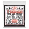 ERNIE BALL 2309 MEDIUM 5-STRING LOOP END STAINLESS STEEL BANJO GUITAR STRINGS - 10-10 GAUGE