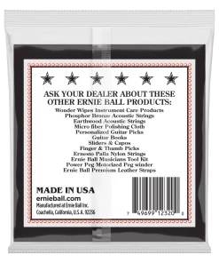 ERNIE BALL MEDIUM LOOP END STAINLESS STEEL MANDOLIN GUITAR STRINGS - 10-36 GAUGE