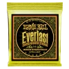 ERNIE BALL 2560 EVERLAST EXTRA LIGHT COATED 80/20 BRONZE ACOUSTIC - 10-50 GAUGE