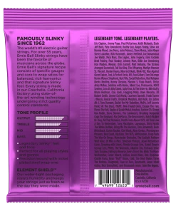 ERNIE BALL POWER SLINKY 2620 7-STRING NICKEL WOUND ELECTRIC GUITAR STRINGS - 11-58 GAUGE