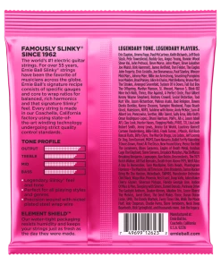 ERNIE BALL SUPER SLINKY 2623 7-STRING NICKEL WOUND ELECTRIC GUITAR STRINGS - 9-52 GAUGE