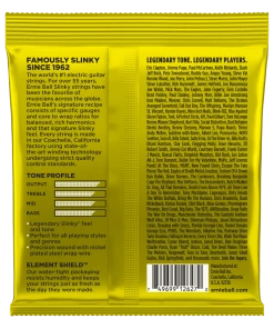 ERNIE BALL 2627 BEEFY SLINKY NICKEL WOUND ELECTRIC GUITAR STRINGS - 11-54 GAUGE