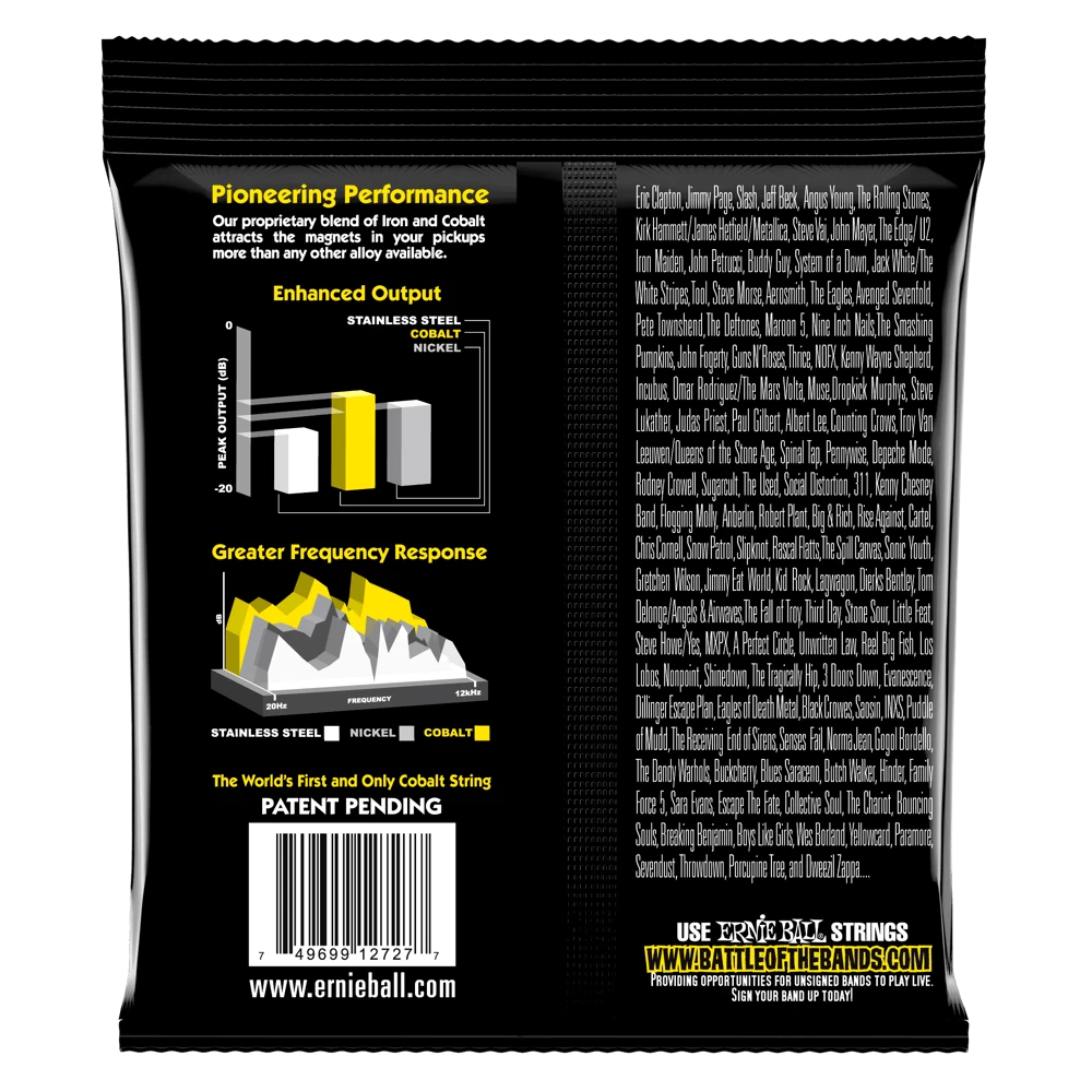 Buy ๐ ERNIE BALL 2727 BEEFY SLINKY COBALT ELECTRIC GUITAR STRINGS - 11-54 GAUGE โค๏ธ 2 ERNIE BALL 2727 BEEFY SLINKY COBALT ELECTRIC GUITAR STRINGS - 11-54 GAUGE