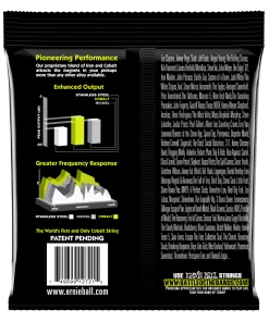 ERNIE BALL 2728 REGULAR SLINKY COBALT 7-STRING ELECTRIC GUITAR STRINGS - 10-56 GAUGE