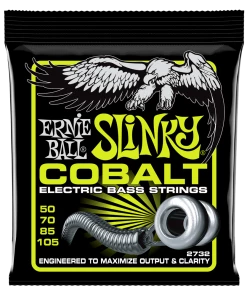 ERNIE BALL 2732 REGULAR SLINKY COBALT ELECTRIC BASS STRINGS - 50-105 GAUGE