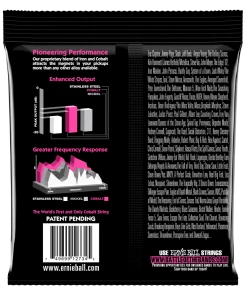 ERNIE BALL 2734 SUPER SLINKY COBALT ELECTRIC BASS STRINGS - 45-100 GAUGE