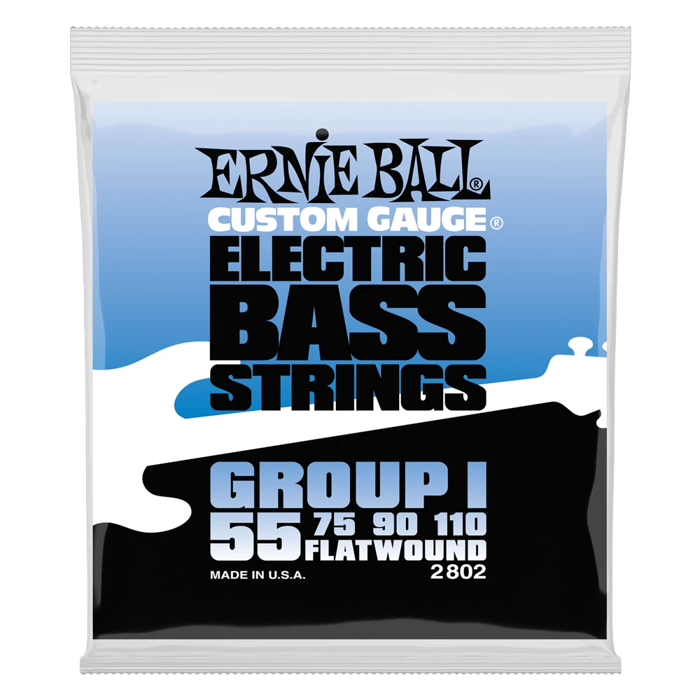 Best Pirce ✨ JJ Music Sales ERNIE BALL FLATWOUND GROUP 1 2802 ELECTRIC BASS STRINGS - 55-110 GAUGE ❤️ 1 JJ Music Sales ERNIE BALL FLATWOUND GROUP 1 2802 ELECTRIC BASS STRINGS - 55-110 GAUGE