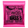 ERNIE BALL 2824 SUPER SLINKY 5-STRING NICKEL WOUND ELECTRIC BASS STRINGS - 40-125 GAUGE