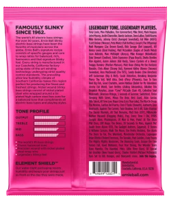 ERNIE BALL 2824 SUPER SLINKY 5-STRING NICKEL WOUND ELECTRIC BASS STRINGS - 40-125 GAUGE
