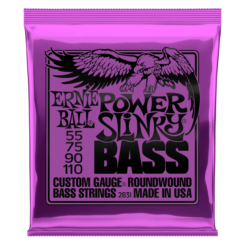 Hot Sale โค๏ธ ERNIE BALL 2831 POWER SLINKY NICKEL WOUND ELECTRIC BASS STRINGS - 55-110 GAUGE ๐ 1 ERNIE BALL 2831 POWER SLINKY NICKEL WOUND ELECTRIC BASS STRINGS - 55-110 GAUGE