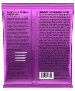 ERNIE BALL 2831 POWER SLINKY NICKEL WOUND ELECTRIC BASS STRINGS - 55-110 GAUGE