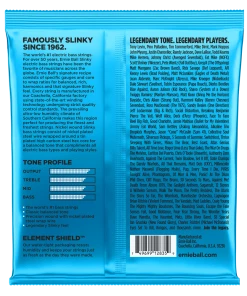 ERNIE BALL 2835 EXTRA SLINKY NICKEL WOUND ELECTRIC BASS STRINGS - 40-95 GAUGE
