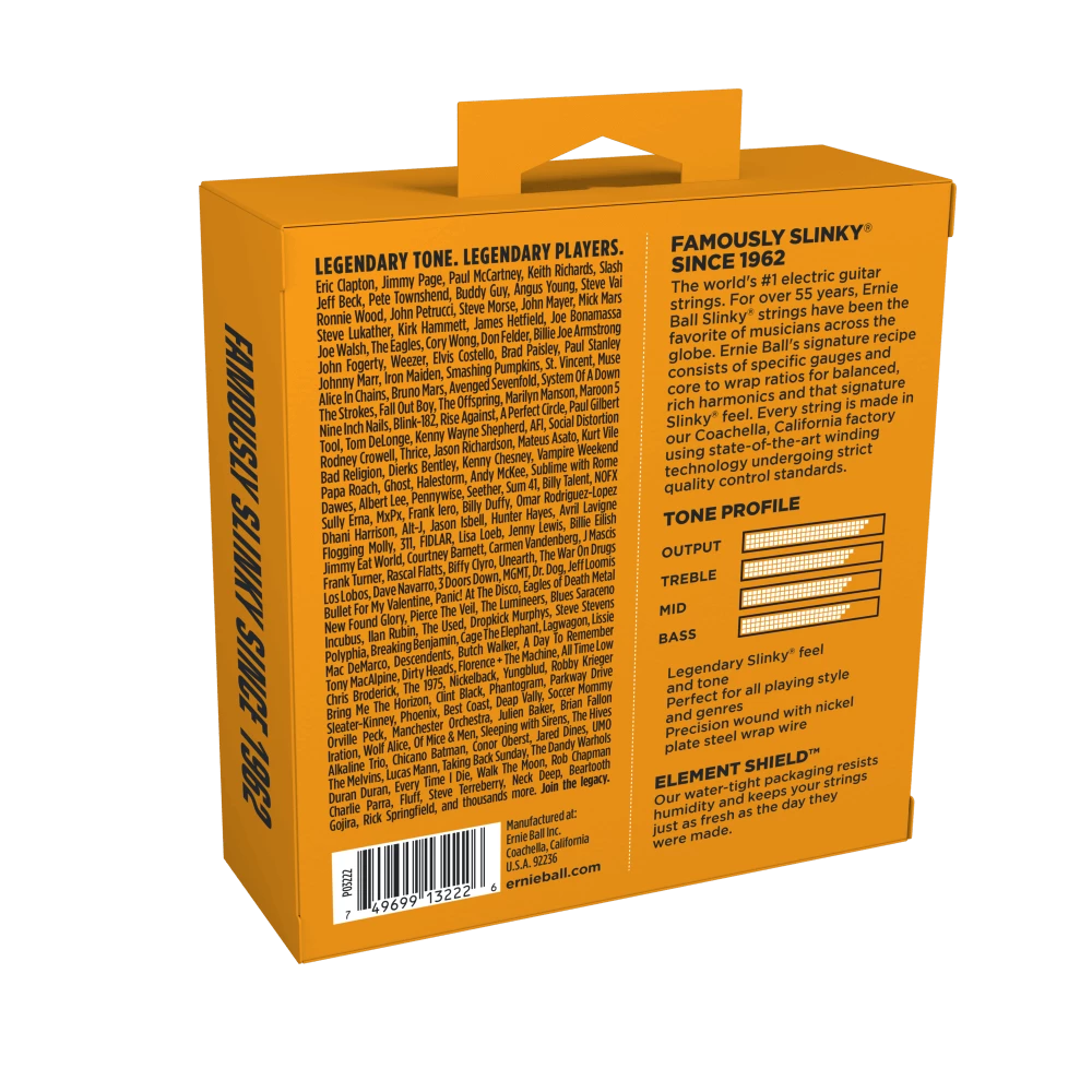 Discount ๐ ERNIE BALL 3222 HYBRID SLINKY NICKEL WOUND ELECTRIC GUITAR STRINGS 3 PACK - 9-46 GAUGE ๐ 2 ERNIE BALL 3222 HYBRID SLINKY NICKEL WOUND ELECTRIC GUITAR STRINGS 3 PACK - 9-46 GAUGE
