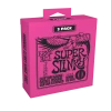 ERNIE BALL 3223 SUPER SLINKY NICKEL WOUND ELECTRIC GUITAR STRINGS 3 PACK - 9-42 GAUGE