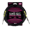 ERNIE BALL 6048 10' STRAIGHT / STRAIGHT INSTRUMENT CABLE - BLACK Instrument Cables