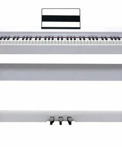 Digital Pianos Maestro MDP400STAND 88 Note Digital Piano P-125 Style With Hammer Weighted Keys & Full Stand With 3 Pedals