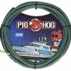 Pig Hog USA Instrument Cables PIG HOG "TAHITIAN BLUE" INSTRUMENT CABLE, 10FT RIGHT ANGLE