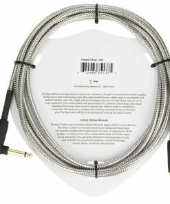 Pig Hog USA PIG HOG "ARMOR CLAD" INSTRUMENT CABLE, 10FT RIGHT ANGLE Instrument Cables