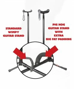 Pig Hog USA Deluxe Single Guitar Stand Heavy Duty