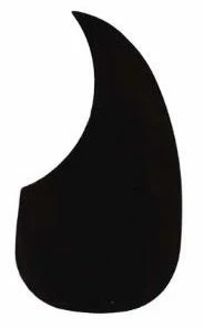 JJ Music Sales Pick Guards Acoustic Guitar Black Pick Guard