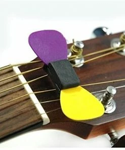 Alice Accessories Headstock Pick Holder For Guitar, Bass, Ukulele, Mandolin, Banjo & More
