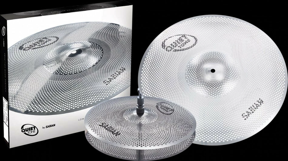 Discount ๐ฅฐ SABIAN QTPC501 Quiet Tone Practice Cymbals Set 2 Pack MADE In CANADA ๐ 1 SABIAN QTPC501 Quiet Tone Practice Cymbals Set 2 Pack MADE In CANADA