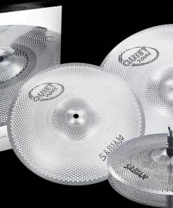 SABIAN QTPC502 Quiet Tone Practice Cymbals Set 3 Pack MADE In CANADA