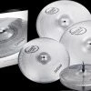 SABIAN QTPC504 Quiet Tone Practice 4-Pack Cymbals Package Made In Canada