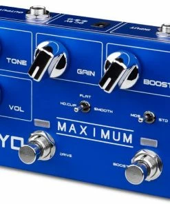 JOYO R-05 MAXIMUM 2 Fabulous Overdrives Guitar Effect Pedal Effects & Pedals