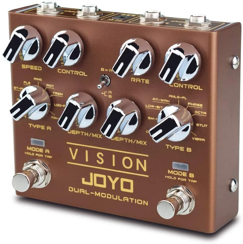 Outlet ๐ Effects & Pedals JOYO R-09 VISION Dual Channel Modulation Guitar Effect Pedal ๐คฉ 1 Effects & Pedals JOYO R-09 VISION Dual Channel Modulation Guitar Effect Pedal