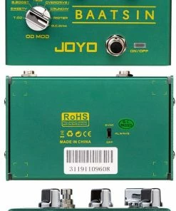 JOYO R-11 BAATSIN OVERDRIVE & DISTORTION Guitar Effect Pedal