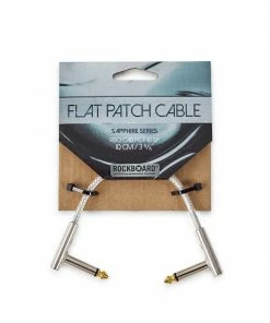 Rock Board By Warwick RockBoard SAPPHIRE Series Flat Patch Cable, 10 Cm / 3 15/16" Cables