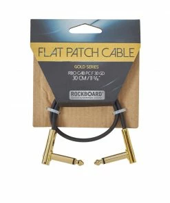 Rock Board By Warwick RockBoard GOLD Series Flat Patch Cable, 30 Cm / 11 13/16" Cables
