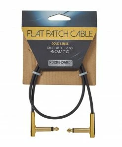 Rock Board By Warwick Cables RockBoard GOLD Series Flat Patch Cable, 45 Cm / 17 23/32"