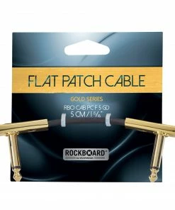 Rock Board By Warwick Cables RockBoard GOLD Series Flat Patch Cable, 5 Cm / 1 31/32"
