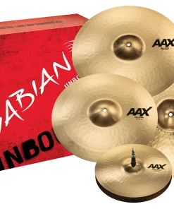 Cymbal Sets SABIAN 25005XCPB AAX Promotional Set Cymbal Package 5 Pack Brilliant Finish Made In Canada