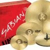 Cymbal Sets SABIAN SBR5003G SBR Promotional Set 4-Pack Cymbal Package Made In Canada