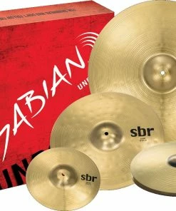 Cymbal Sets SABIAN SBR5003G SBR Promotional Set 4-Pack Cymbal Package Made In Canada