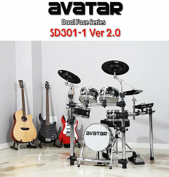 Budget โ Acoustic Drums Avatar Electronic Drums - Strike Pro Mesh Kit Complete ๐ 13 Acoustic Drums Avatar Electronic Drums - Strike Pro Mesh Kit Complete