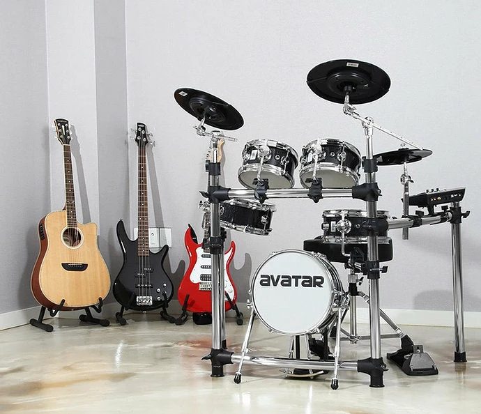 Budget โ Acoustic Drums Avatar Electronic Drums - Strike Pro Mesh Kit Complete ๐ 14 Acoustic Drums Avatar Electronic Drums - Strike Pro Mesh Kit Complete