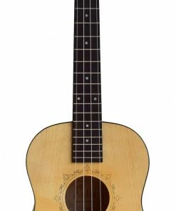 Ukuleles Aloha Commari Gold Wood Acoustic Baritone Ukulele