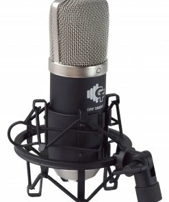 GROOVE FACTORY CONDENSER STUDIO MICROPHONE With SHOCK MOUNT & CARRYING BAG